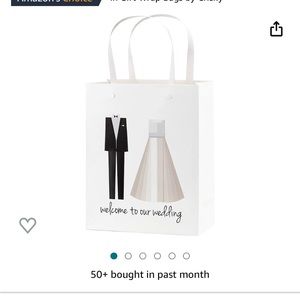 Welcome to Our Wedding Bags 25 pcs